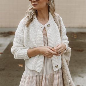 Everlane Wool Alpaca Cardigan Sweater